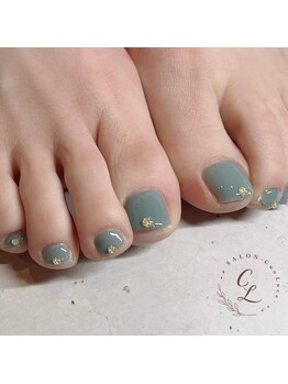 先端にgoldfoilでぷっくり◎