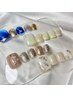 【大人気セットメニュー】定額フットネイル+角質ケア￥10000