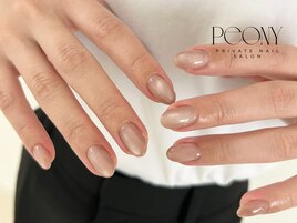 マグネット　シンプル　ベージュ