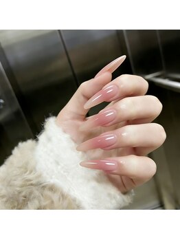 ミックスネイルスタジオ(Mixx nail studio)/チークネイル