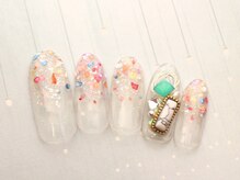 ネイルサロン ティディ(TIDY)/リゾートシェルネイル