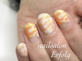 カラフル迷彩ネイル初回8500円