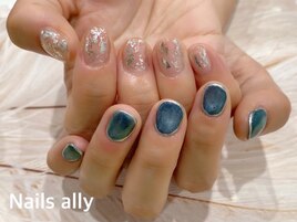 マグネットジェル×ホイル