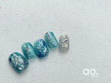 アオ 渋谷(ao.)/深海ネイル