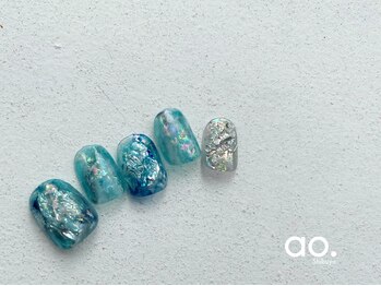 アオ 渋谷(ao.)/深海ネイル