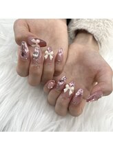 レジアント(Rediant)/ミラーグラデーションネイル