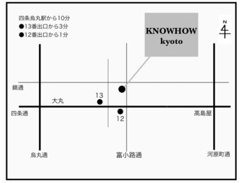 ノウハウ キョウト(KNOWHOW kyoto)/【MAP】