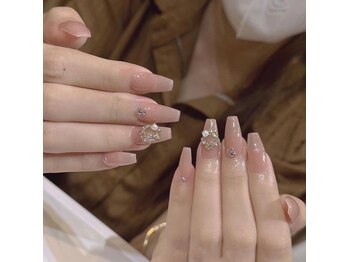 ティナ ネイルスタジオ(Tina Nail Studio)/ワンカラー&スートン