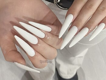 ダークハニー 原宿店(Dark Honey)/ロングホワイトワンカラー