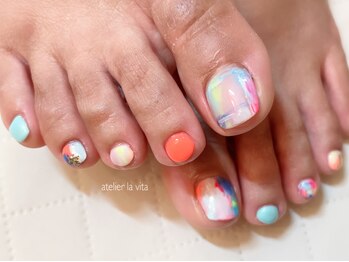 アトリエ ラビータ(atelier la vita)/FOOTペイントアート