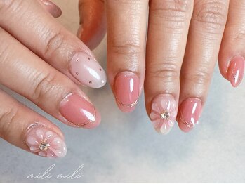 ミリ ミリ(mili mili)/ぷっくりフラワー