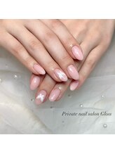 グロス(Gloss)/春ネイル