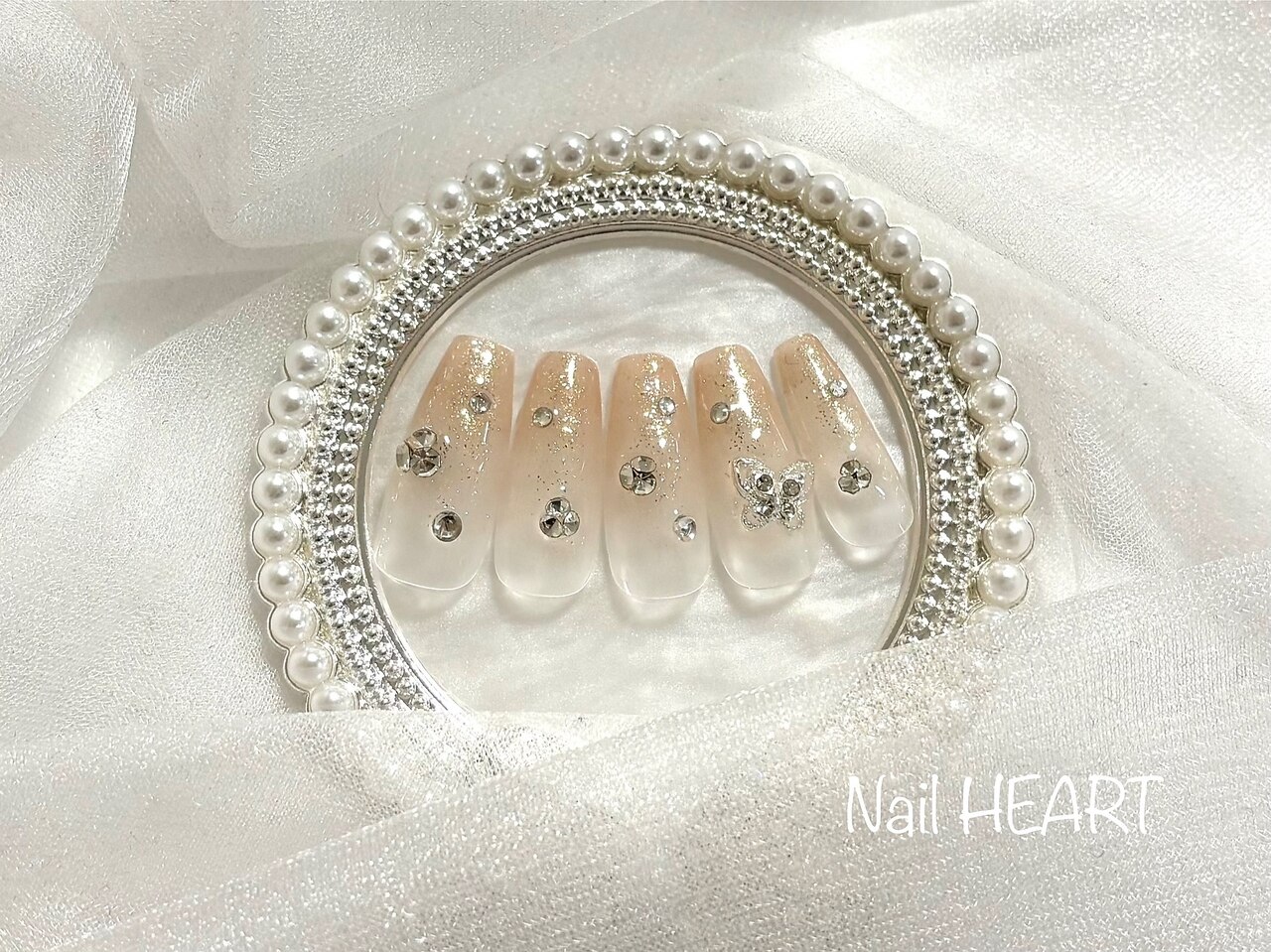 TIARA W /Diamonds 9K ゴールドティアラリング