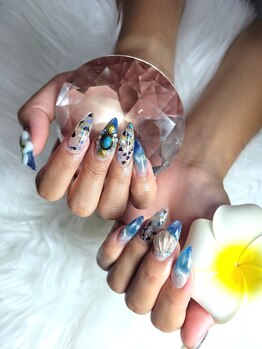 レーヴ(REVE)/おまかせ夏ネイル☆