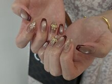 ジェミーネイル シンジュク(Jemiy nail shinjuku)/【Saki】ボルドーキルティング