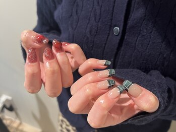 プラス エヒク(PlusEhiku)/Xmas nail♪