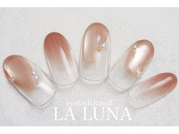 ラルナ ネイルアンドアイラッシュサロン(LA LUNA nail & eyelash salon)/26年月2月3◇定額ボリューム◇