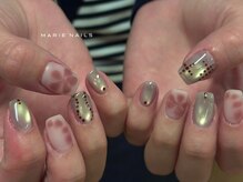マリーネイルズ 表参道店(MARIE NAILS)/aoi指名￥8000 マグネット 0527a