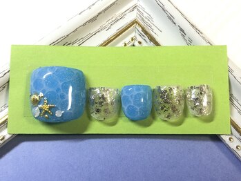 クバーナ(CUBANA)/【FOOT】水面アート☆￥8,800