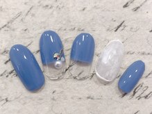 ネルフィーズ(NAILFY's)/ハーフデザインネイル