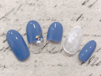 ネルフィーズ(NAILFY's)/ハーフデザインネイル