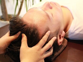 ラボ 西条店(LABO)の写真/当店こだわりの安眠ドライヘッドスパを是非ご堪能◎眼精疲労や頭～肩周りの慢性的なお悩み解消!!