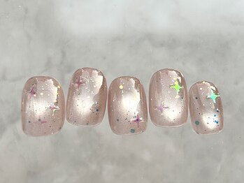 アイネイルズ 恵比寿店(I nails)/キラキラホロマグ10480円