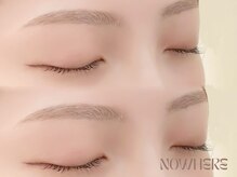ノーウェア(NOWHERE)/眉毛WAX