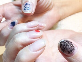 ネイルズ ララ(nails Lala)/ザ・クロマニヨンズネイル。