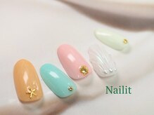 ネイリット 銀座(Nailit)/パステル 貝殻 ¥11300【¥12430】