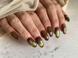 ビー玉　マグネットネイル