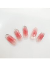 ビーケア 自由が丘店(B.care)/チークネイル￥7480