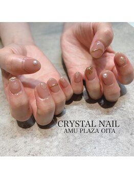 クリスタルネイル アミュプラザおおいた店(CRYSTAL NAIL)/