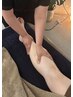【つらいむくみに】70分コース　ヘッド(30分)＋下半身オイル(40分)9800円