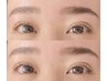 【ハリウッドブロウリフト】毛流れから変える眉毛パーマ◎眉WAX脱毛無 ¥5480
