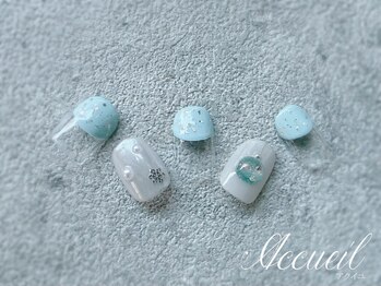 アクイユ ユノトレ 表参道店/1月季節限定6種デザイン￥8480