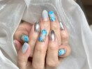 華やかネイルコース　¥7500