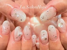 ラサロンホープ(La.SALON HOPE)の雰囲気（カラージェル450色以上!シンプル~季節のデザインも豊富にご用意）
