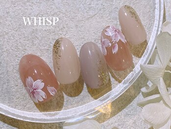 ウィスプ(WHISP)/桜ネイル/パラジェル無料