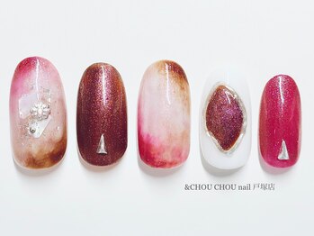 アンドシュシュネイル(&CHOU CHOU nail)/定額￥８９８０