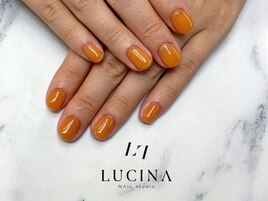 I-108 クリアオレンジネイル