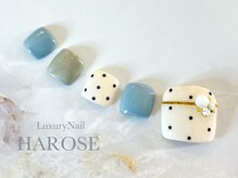 ラグジュアリーネイル ハローズ(HAROSE)/フットジェルアートコース