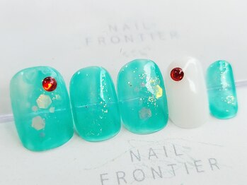 ネイルフロンティア 吉祥寺(NAIL FRONTIER)/Mメロンソーダネイル8980円～
