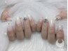 【スカルプ】ジェリップ長さ出し10本＆ワンカラー￥8490