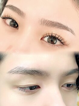 アイブロウメニューがあるサロン