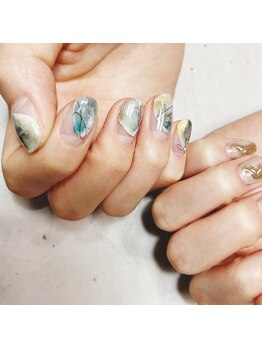 アンジェローズ ネイルプラス(Ange Rose nail+)/ニュアンスネイル