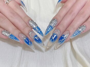 スリー リア ネイル 心斎橋(3-Leah Nail)/チップ/デザイン10本