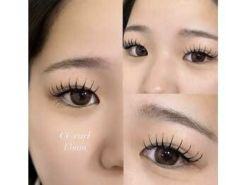 リールエム 深井店(Riru M)の写真/学割U24クーポン☆まつげパーマ¥4950/フラットラッシュ120本¥4950/フラットラッシュ90分付け放題¥6600♪