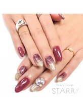 スターリー(STARRY)/ボルドー×ラメグラ