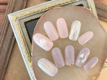 エスネイル(Snail)/うねうねミラーネイル